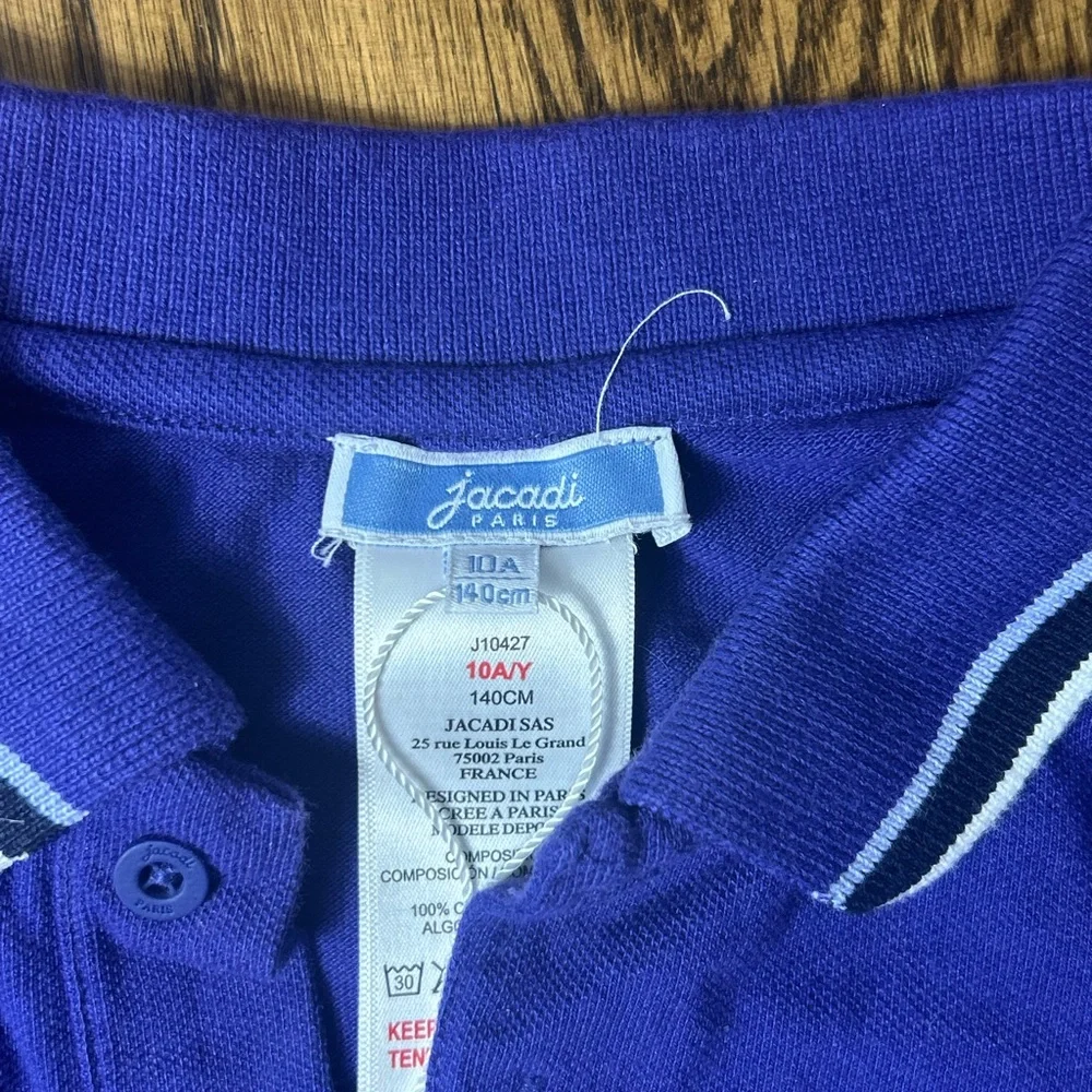 Jacadi Purple Polo Shirt - Picture 5 of 6
